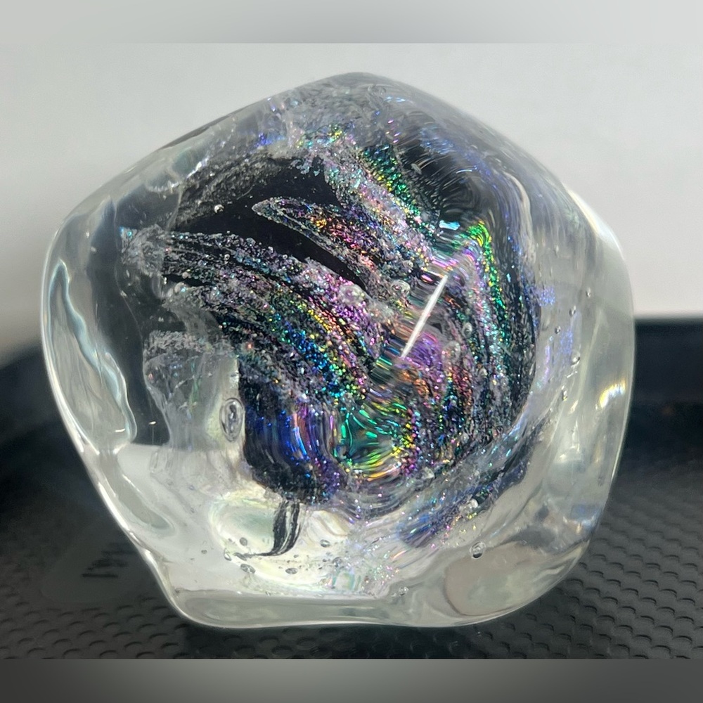 Signed Timothy E Landers Paperweight
